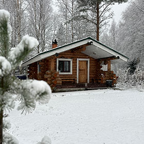 Баня на турбазе Карельский хутор