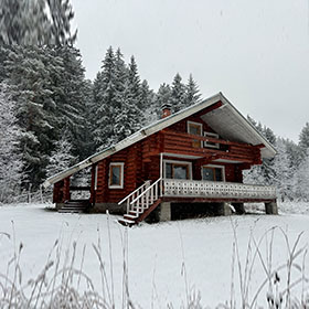 Уютный коттедж на турбазе Карельский хутор